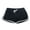 Black, variant on Fortune Mens Shorts Quick Dry Shorts Beachwear Workout Gym Sports Running Fitness Drawstring Shorts