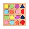 thumbnail image 1 of Lttoisl Kids Educational Learning Puzzle Set, Alphabet Letters Numbers & Geometric Shapes Activity Toy for Early Cognitive Development, English Language Preschool Fun, 1 of 8