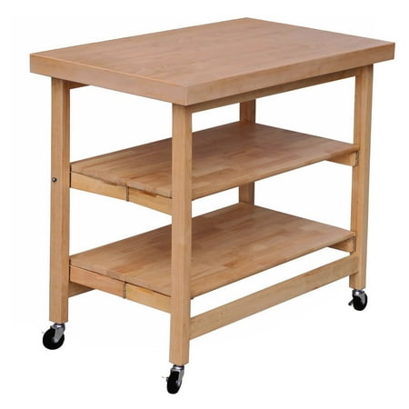 Oasis Concepts Textured X Large Folding Kitchen Island Walmart Com