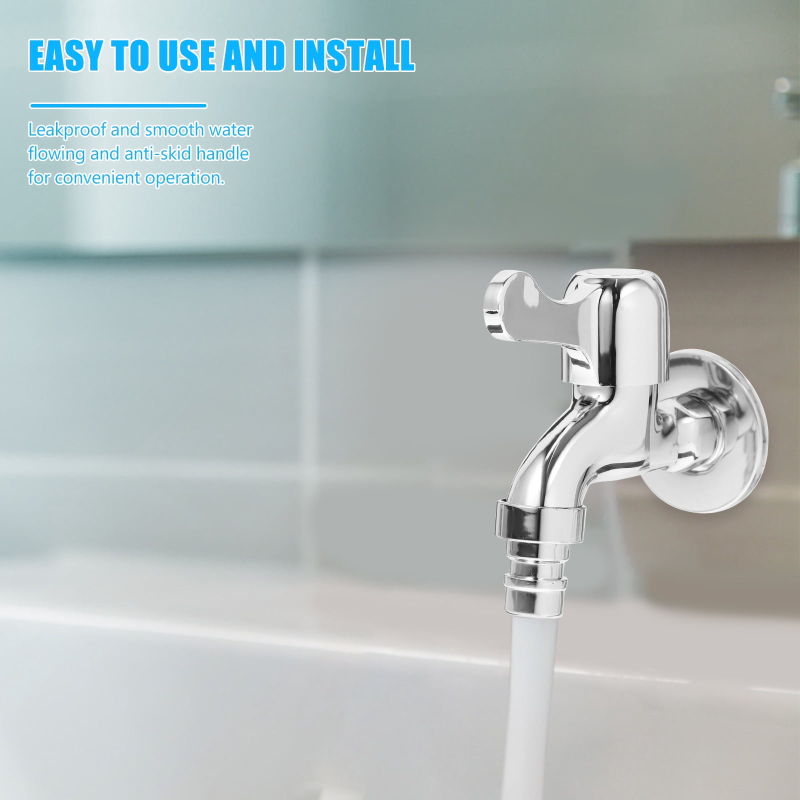 WAXIAYU Outdoor Garden Single Water Tap Handle Faucet