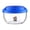 A, variant on A Airtight Food Storage Container Cute Bear Print Clear Round Canister With Blue Cover For Spice Nut Pasta Kitchen Organizer