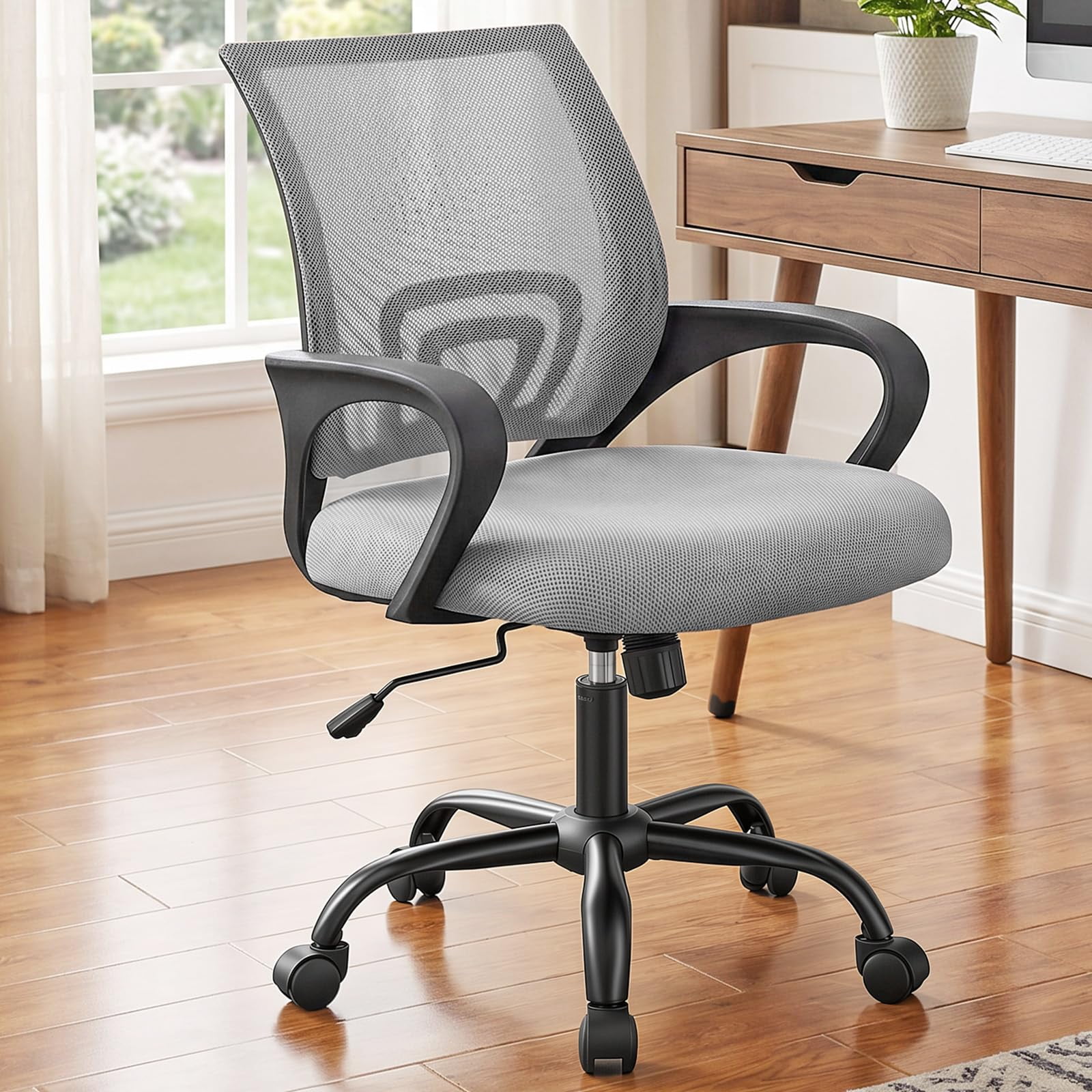 grey ergonomic mesh office chair product