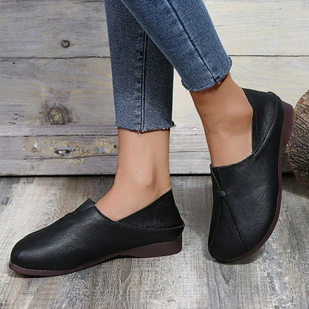 

Alueeu Women s casual shoes Fashion Women s Casual Shoes Breathable Slip-on Outdoor Leisure Shoes