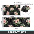 thumbnail image 7 of Pioneer Flower Floral Print Pattern Kitchen Rugs Sets Of 2,Anti Fatigue Kitchen Mat Rugs Non Slip Washable,Decorative Kitchen Floor Mats for Kitchen,Sink,Laundry,17"x30"+17"x47", 7 of 7