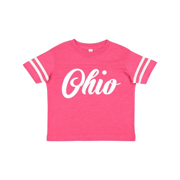 Inktastic Ohio Text Boys or Girls Toddler T-Shirt