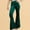 17-Green, variant on YWDJ Flare Pants for Women High Waist Petite High Waist High Rise Flared Elastic Waist Casual Stretchy Long Pant Fashion Comfortable Solid Color Leisure Bell-bottoms Pants Pants 17-Black XXL