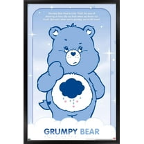 Care Bears - Grumpy Bear Wall Poster, 14.725" x 22.375" Framed