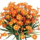 thumbnail image 1 of Césped Artificial 8 manojos de flores artificiales (margaritas y crisantemos) para decoración del hogar (color naranja) Rkxzt, 1 of 8