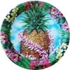 Hawaiian Luau 'Pineapple Luau' Large Paper Plates (8ct)