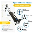 thumbnail image 3 of Total Gym APEX G3 Home Fitness Incline Weight Trainer w/8 Resistance Levels, 3 of 12