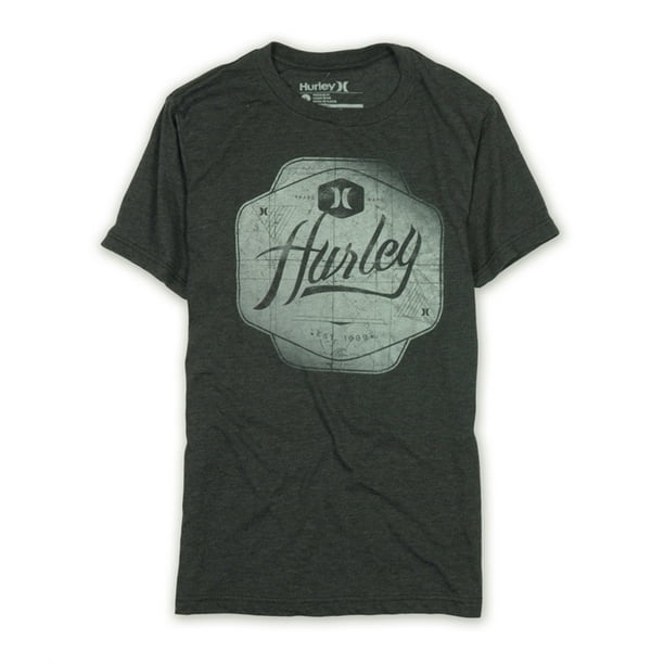 Hurley Camiseta gráfica para hombre con logotipo de marca
