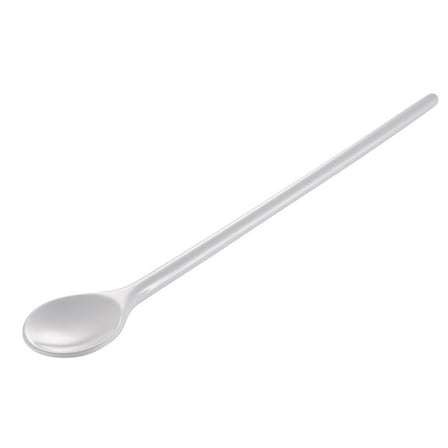 Hutzler 11-inch Long Melamine Round Mixing Spoon - White