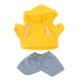 thumbnail image 4 of Conjunto de ropa para muñecos de peluche con sudadera con capucha y vaqueros. Conjuntos suaves y cómodos para peluches de 20 cm., 4 of 8