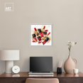 thumbnail image 3 of Lipstick and Nail Polish Collection Canvas Glam Art Prints by Art Remedy, White Frame, 16" x 16", 3 of 7