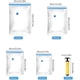 thumbnail image 2 of Vacuum Bags For Clothes With Pump, 10 Pieces Sets 4 Different Sizes, Vacuum, 2 of 5