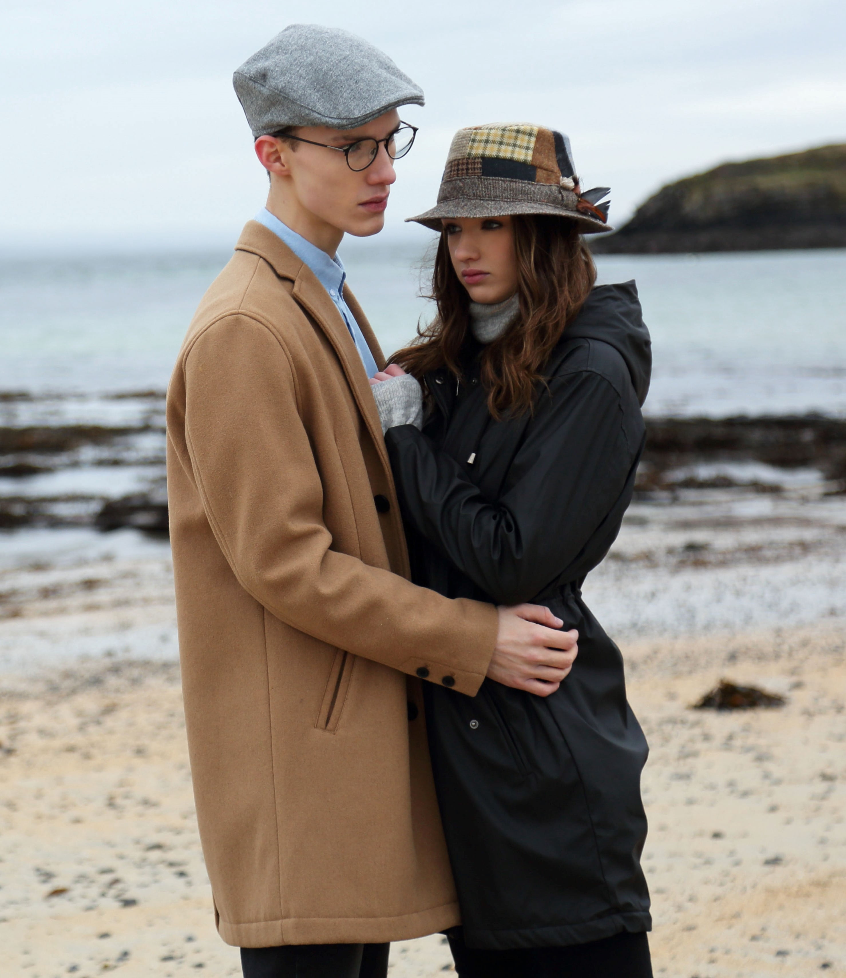 Hanna Hats of Donegal Tweed 100% Wool Walking Hat Made in Ireland