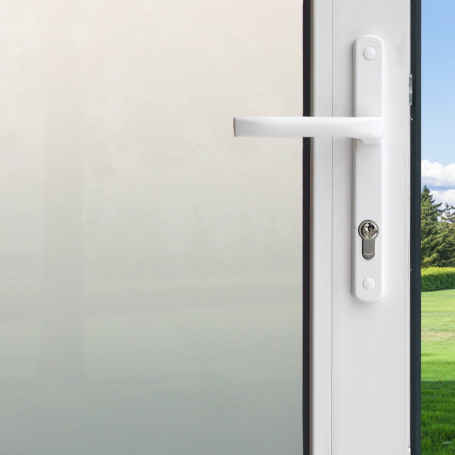 (2 pack) Gila 3" x 6.5" Decorative Frosted Window Film
