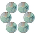 thumbnail image 3 of GZHJMY Round Placemats for Dining Table, Circle Placemats, Place Mats for Kitchen Table Set for 6,Marble, 3 of 7