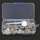 thumbnail image 5 of Kit De Botones A Presión Kit De Sujetadores A Presión De Cuero Broches De Presión De Botón De Metal Kit De Sujetadores De Botón A Presión Para Cubierta De Bote Kit De ANGGREK Boat Cover Snap Button Fastener Kit, 5 of 8