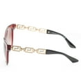 thumbnail image 2 of Versace VE 4394 Metal Womens Cat-Eye Sunglasses Bordeaux/Gold 54mm Adult, 2 of 2