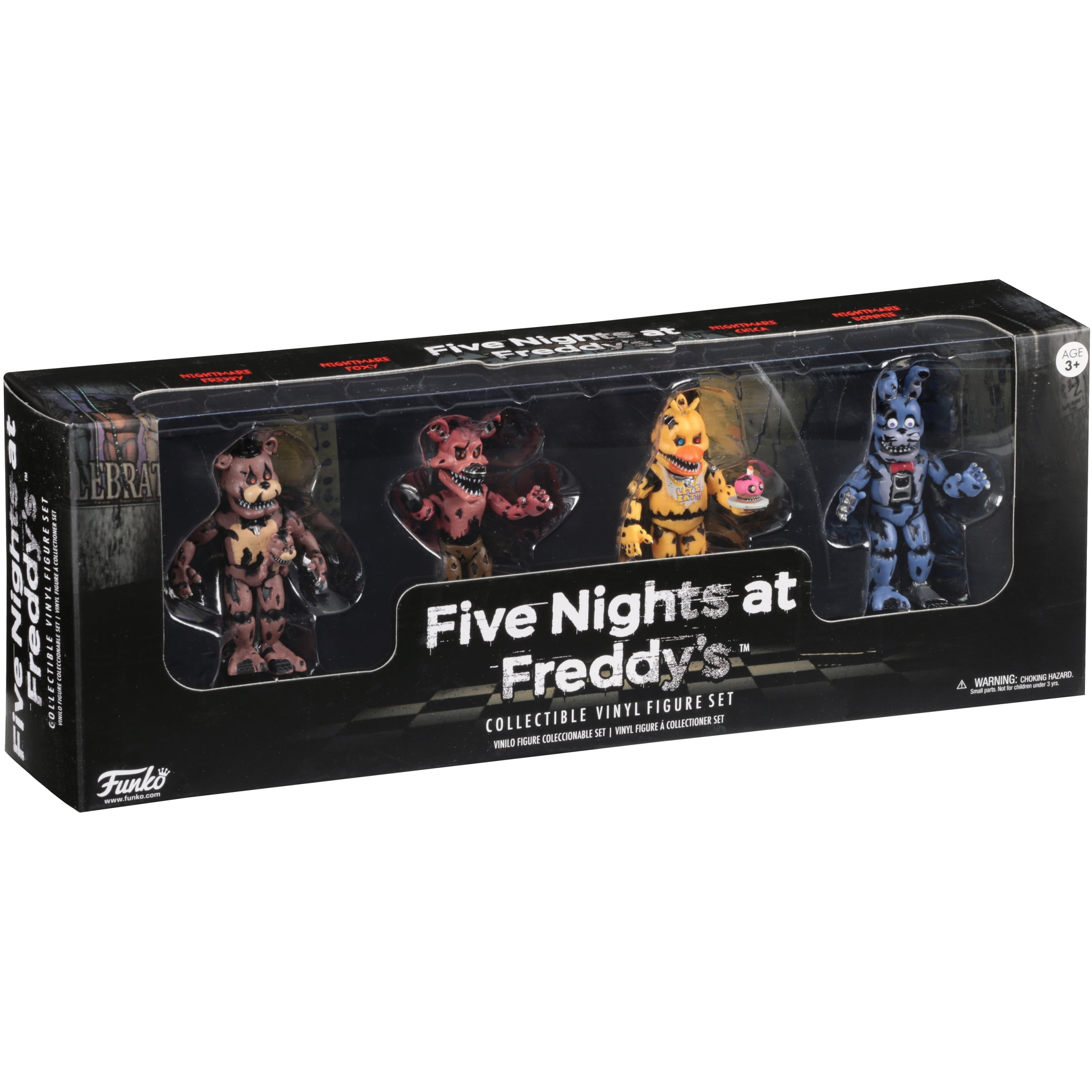 Set of 4 Five Nights at Freddy's 2 Mini Toy Figures 11 