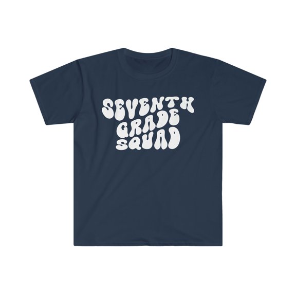 7th Grade Teacher Seventh Middle Back School Shirt, Gifts, Tshirt, Tee