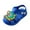 Blue shoes boys k7, variant on GXWEA Toddler Boy Sandals Water Shoes For Kids Toddler Sandals Boys Wide Sandals Kids Water Sandal Shoes Lightweight Summer Shoes For Beach Swim 18-24 Months