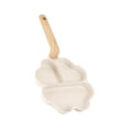 thumbnail image 3 of Sartén para huevos, sartén para tortilla, mini sartén para panqueques, sección dividida, sartén para desayuno, sartén antiadherente para huevos para 3 hoyos perfecl Sartén, 3 of 8