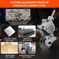 thumbnail image 3 of Electric Drill Plate Cutter - Efficient Metal Shears Attachment for Effortless Cutting of Iron, Steel, Copper, Aluminum, 3 of 8