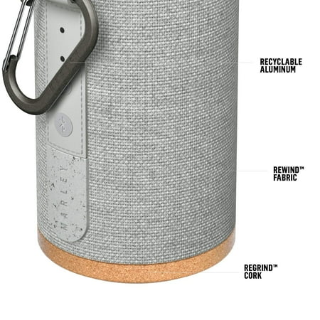 The House of Marley - No Bounds Sport Portable Bluetooth Speaker - Gray