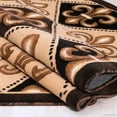 thumbnail image 3 of Allstar Rugs Allstar Modern Floral Fleur De Lis Design Rug 4' 11"x6' 11" 5' x 8', 3 of 5