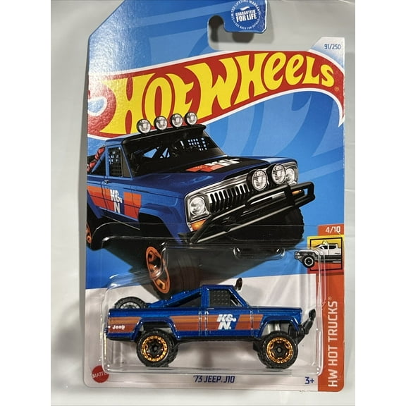 Hot Wheels 73 Jeep J10 91/250 HW Hot Trucks 4/10