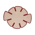 thumbnail image 4 of Tapete de silicona para hornear, tapete resistente para repostería, para hornear pan, tostadas y galletas. Rojo, 4 of 7