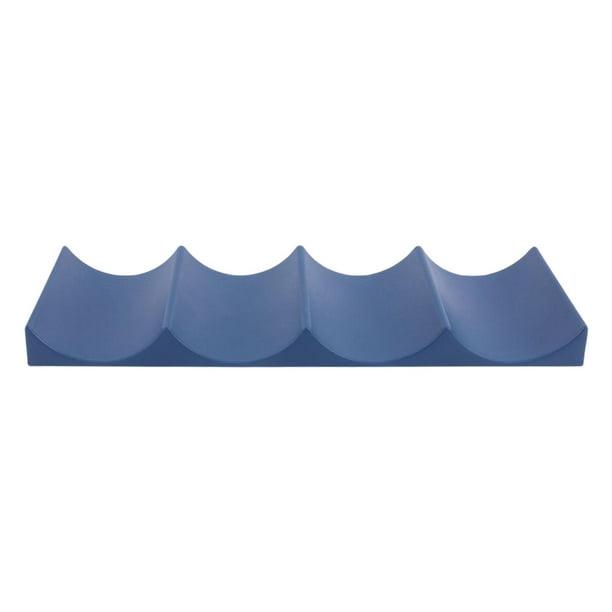 Estante para vino Macarena Organizador de botellas de agua apilable Azul