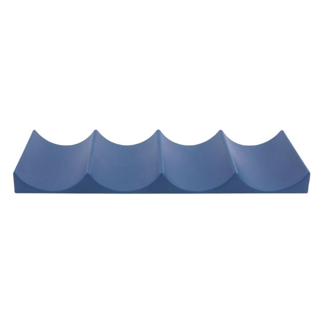 Estante para vino Macarena Organizador de botellas de agua apilable Azul