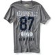 thumbnail image 1 of Camiseta gráfica Aeropostale 87 para hombre, gris, XXL, 1 of 1