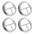 thumbnail image 1 of 4pcs Toothbrush Cup Lids Rings Mason Jar Lid Bands Household Bottle Cover Rings, 1 of 8