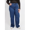 thumbnail image 4 of WBLTRVE Oversized Women's Mid Rise Loose Wide Leg Jeans, 4 of 9