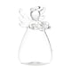 thumbnail image 5 of Florero de Cristal Transparente, Florero de Ángel, Florero para Fiesta, Mesa de Comedor, Escritorio, 5 of 9