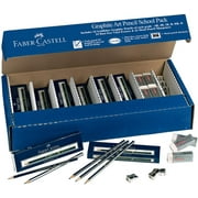 Faber-Castell – Creative Studio School Pack of 144 Graphite Art Pencils