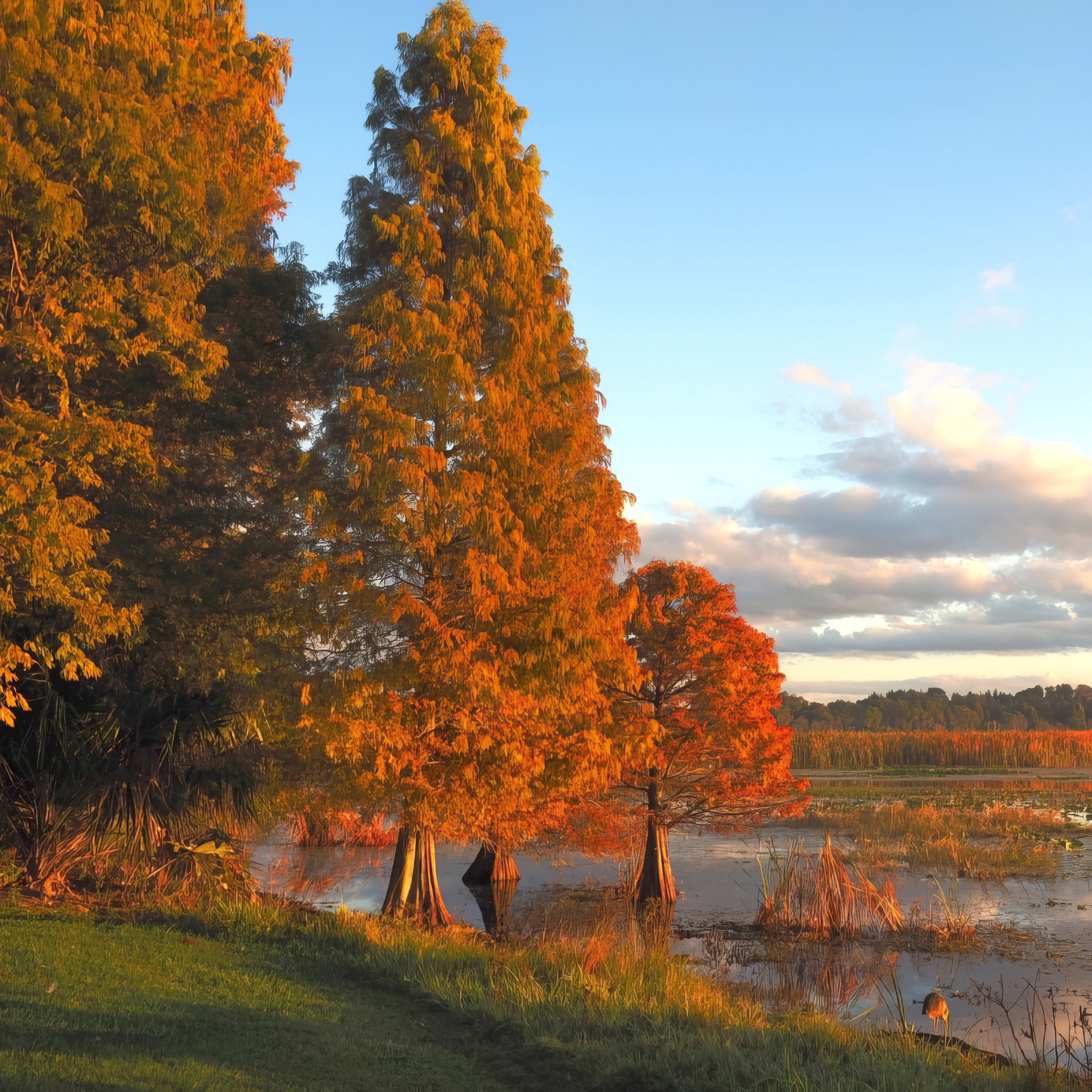 National Plant Network 3 gal Bald Cypress Live Tree with Full Sunlight