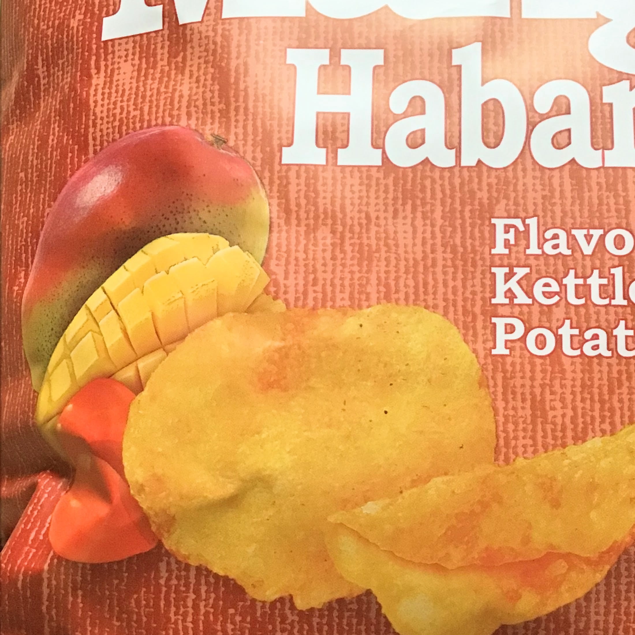 DEEP RIVER MANGO HABANERO KETTLE COOKED PATATO CHIPS PARTY SIZE 12 OZ GLUTEN FREE