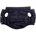 thumbnail image 3 of Chaqueta para Perros con Forro Polar y 2 Capas, Muy Cálida para el Invierno y el Clima Frío, Chaleco para Perros Extra Suave a Prueba de Viento XXX Grande, Azul, 3 of 6