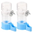 thumbnail image 1 of 2 piezas dispensador de agua bebedero para pájaros accesorios para jaula de pájaros comedero para pájaros contenedor de agua de plástico, 1 of 6