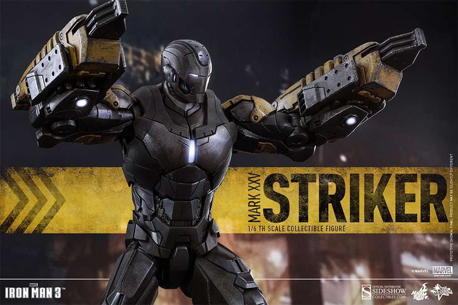 Iron Man Movie Masterpiece  Striker Collectible Figure (Mark XXV)