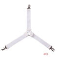 thumbnail image 1 of Clip ajustable para sábana de 3 vías sujetador de colchón de tres esquinas sujetadores correas de suspensión 4 piezas sidaley JJ15931-04, 1 of 6