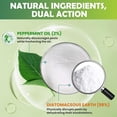 thumbnail image 2 of Diatomaceous Earth Food Grade & Peppermint Powder for Crawling Insect and Pest Control – 1 lb, 2 of 7