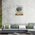 thumbnail image 5 of Lavender Wall Art Farmhouse Lavender Canvas Prints Rustic Purple Lavender Bathroom Pictures for Wall Country Flower Bathroom Painting Today I Choose Joy Modern Artwork Decor for Bedroom 12"x16", 5 of 6