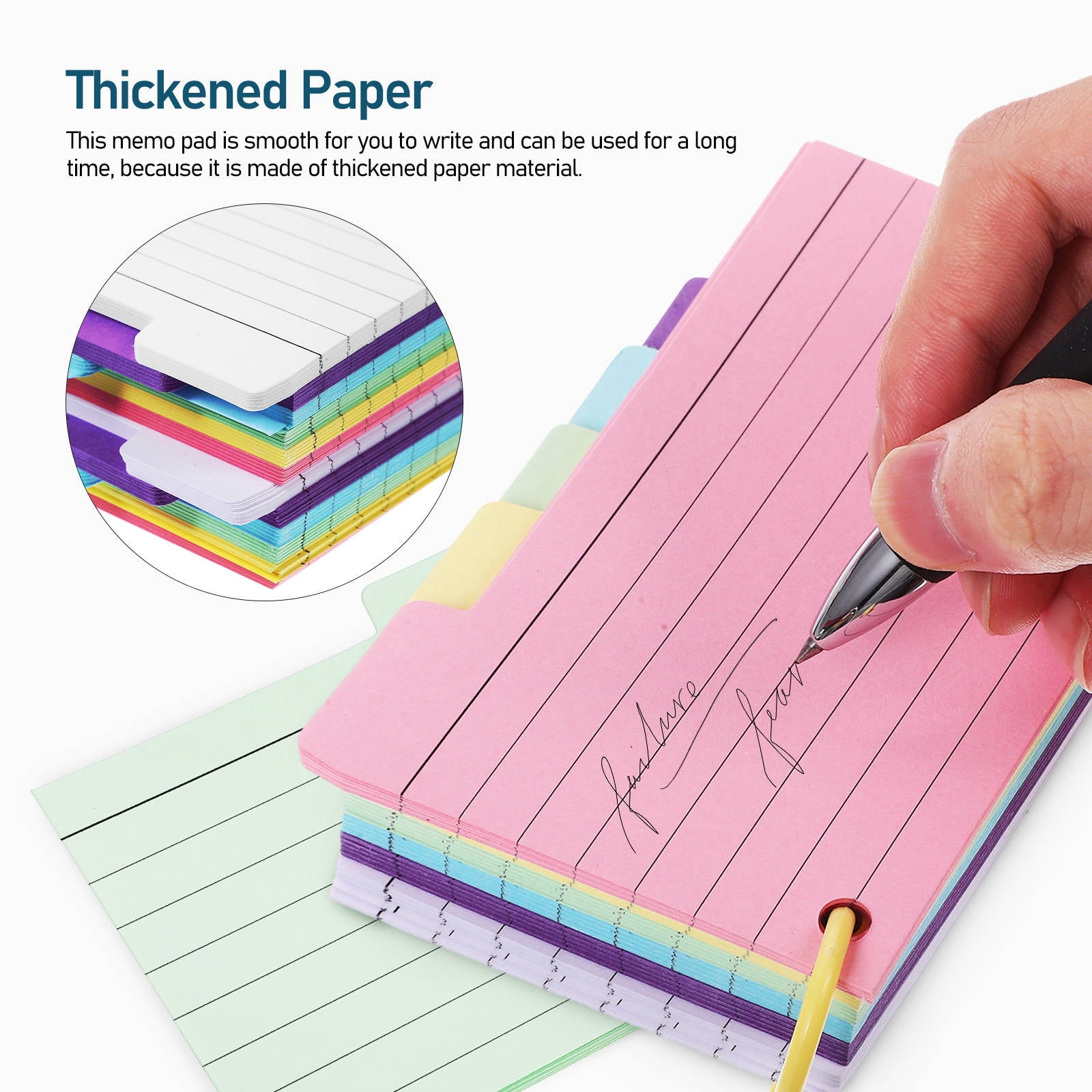 FRCOLOR  450 Pcs Small Memo Pads Spiral Notebooks College Ruled Colorful Baby