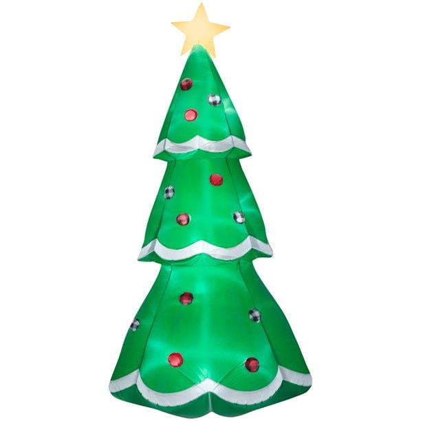 SalonMore Inflatable Christmas Tree Decoration Indoor Outdoor Blow up